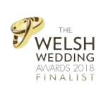 Finalist of The 1st Welsh Wedding Awards, 2018.