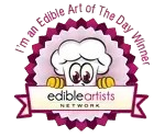 Edible Artists Winner and part of the Edible Artists Network.