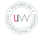 As Featured On Unconventional Wedding.