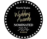 North Wales Wedding Awards Nominated, 2024.